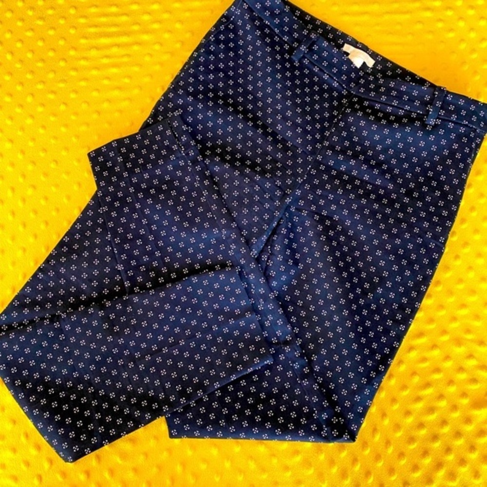 H&M Print Stretch Trouser Pants